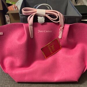 Juicy Couture Vibrant Pink Tote